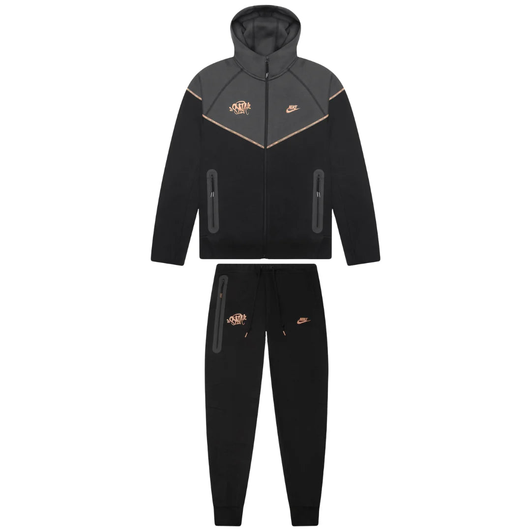 SYNA TECH BLACK TRACKSUIT