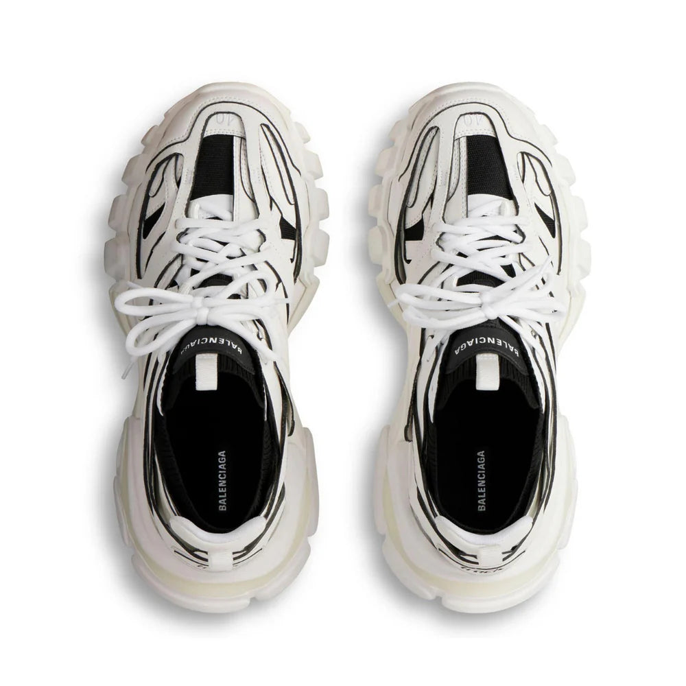 TRACK WHITE BLACK