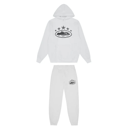 5 STARZ BABY WHITE TRACKSUIT