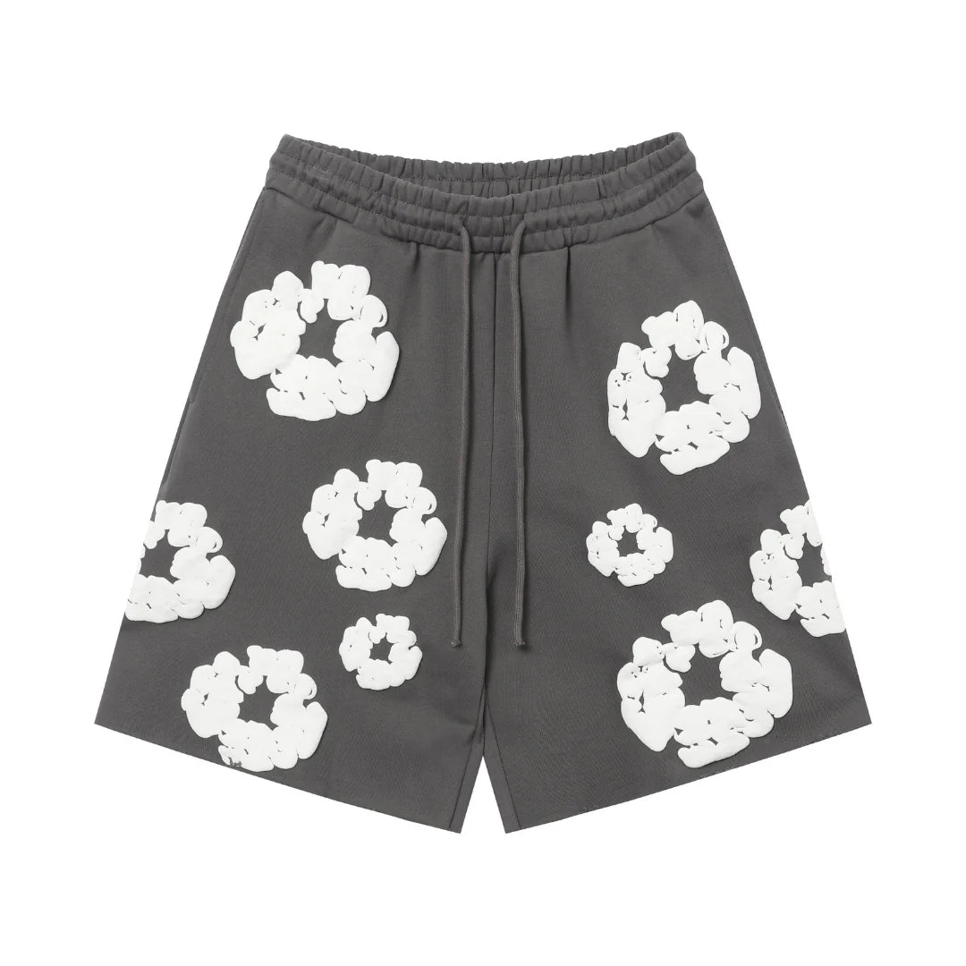 DENIM TEARS CARBON SHORT SET
