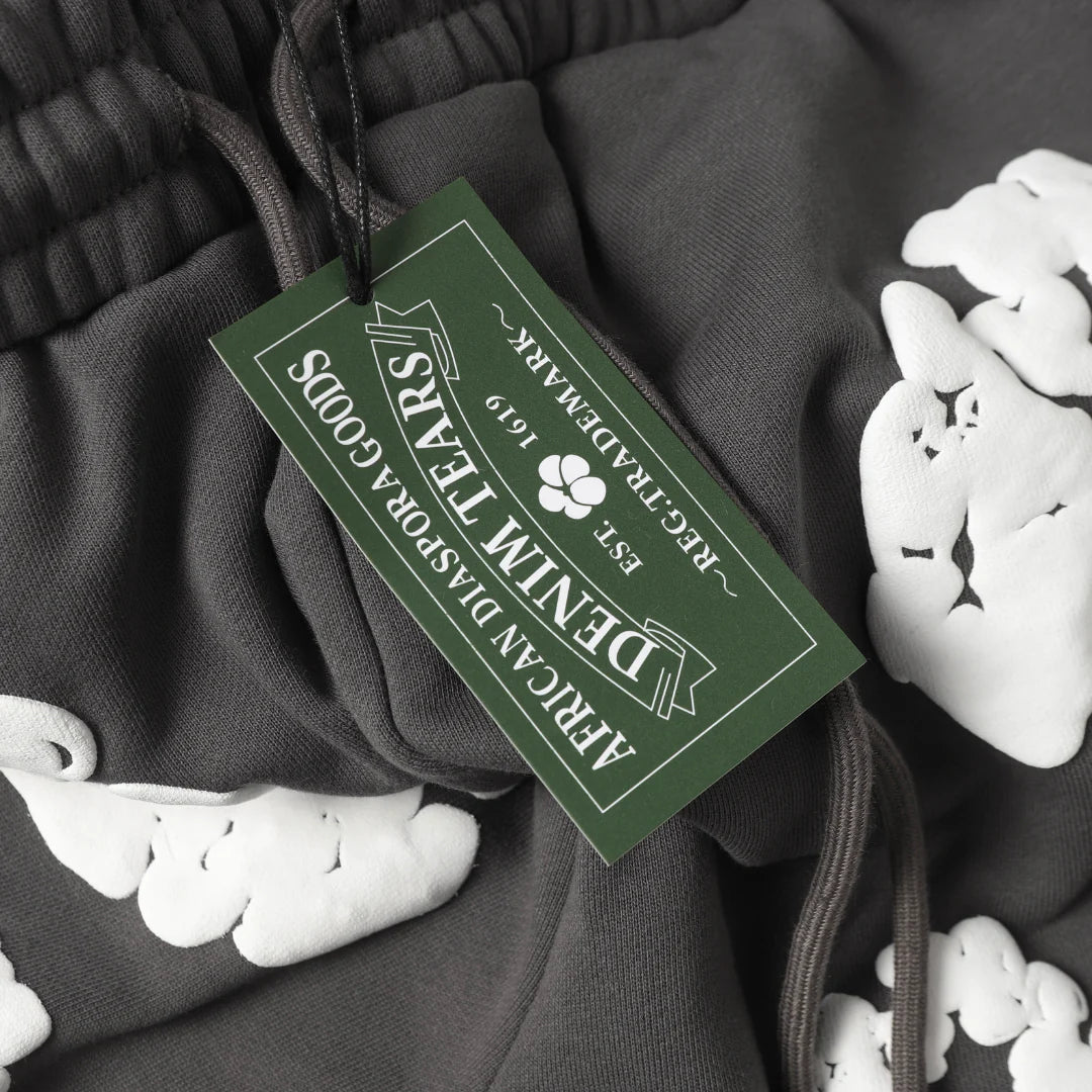 DENIM TEARS CARBON SHORT SET