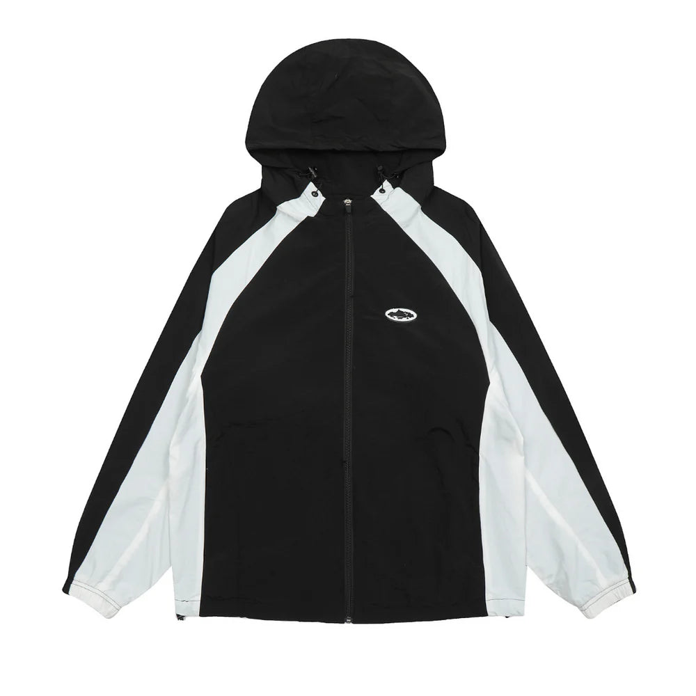 BLACK WINDBREAKER