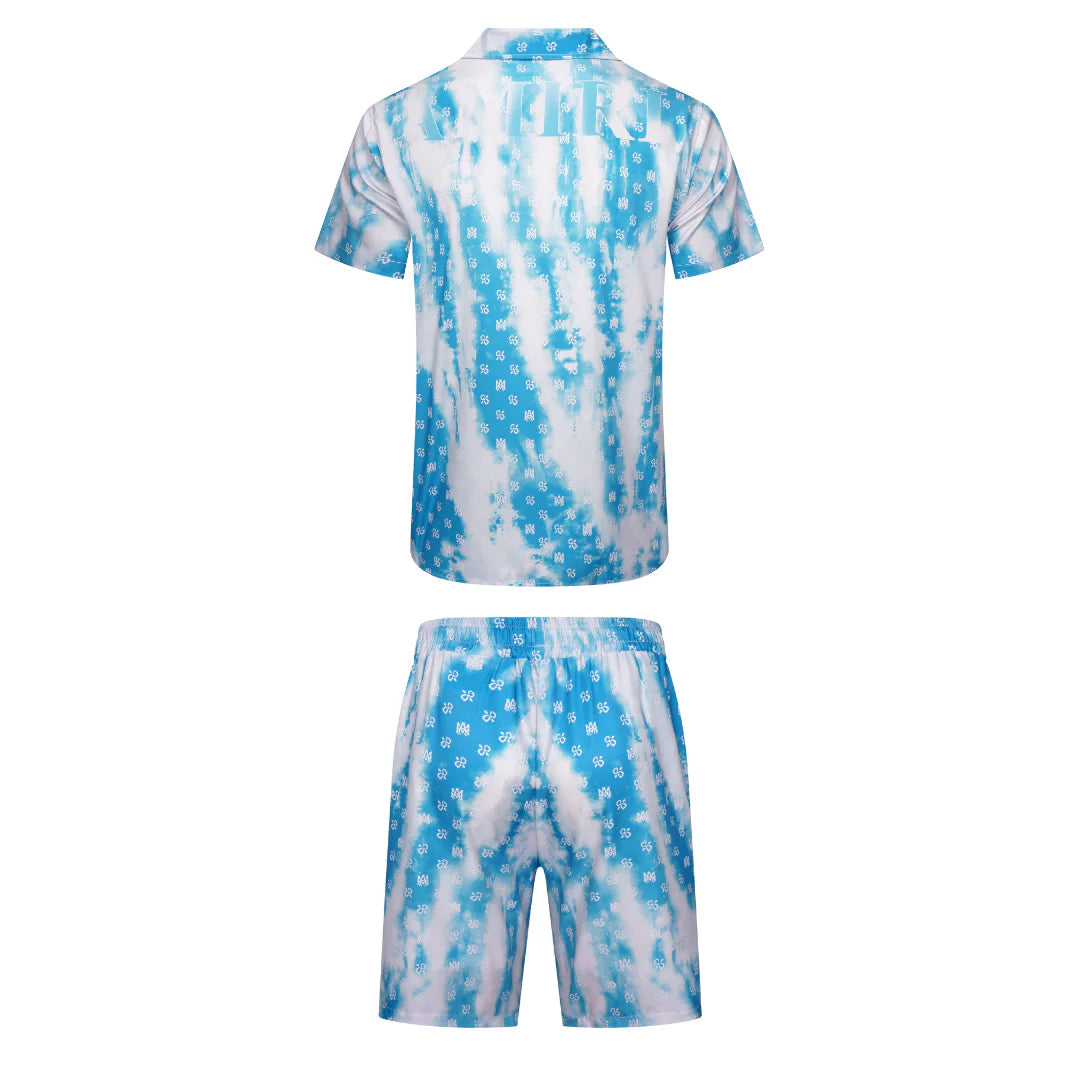 AMR MONOGRAM SHORT SET