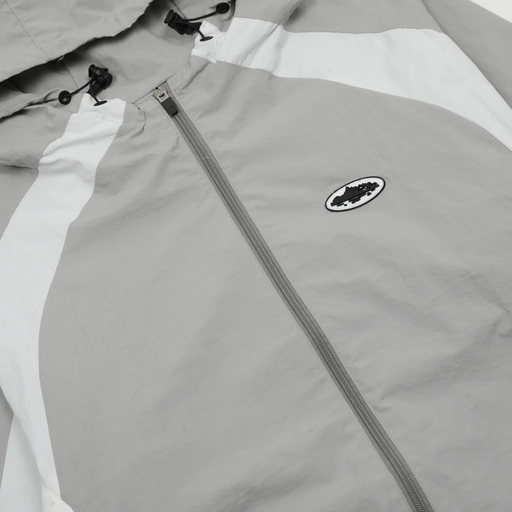 GREY WINDBREAKER