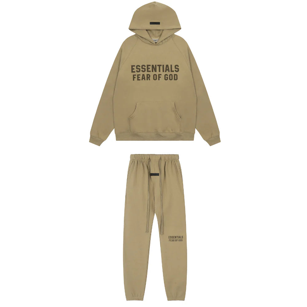 ESSENTIALS FEAR OF GOD WHITE TRACKSUIT