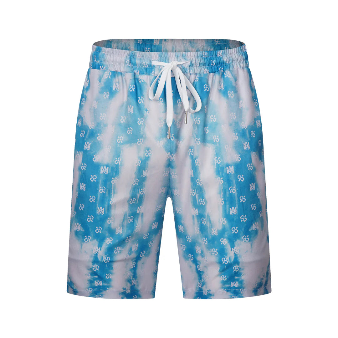 AMR MONOGRAM SHORT SET