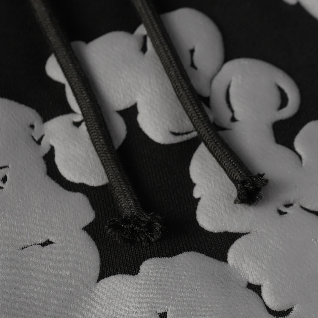 DENIM TEARS BLACK GREY SHORT SET