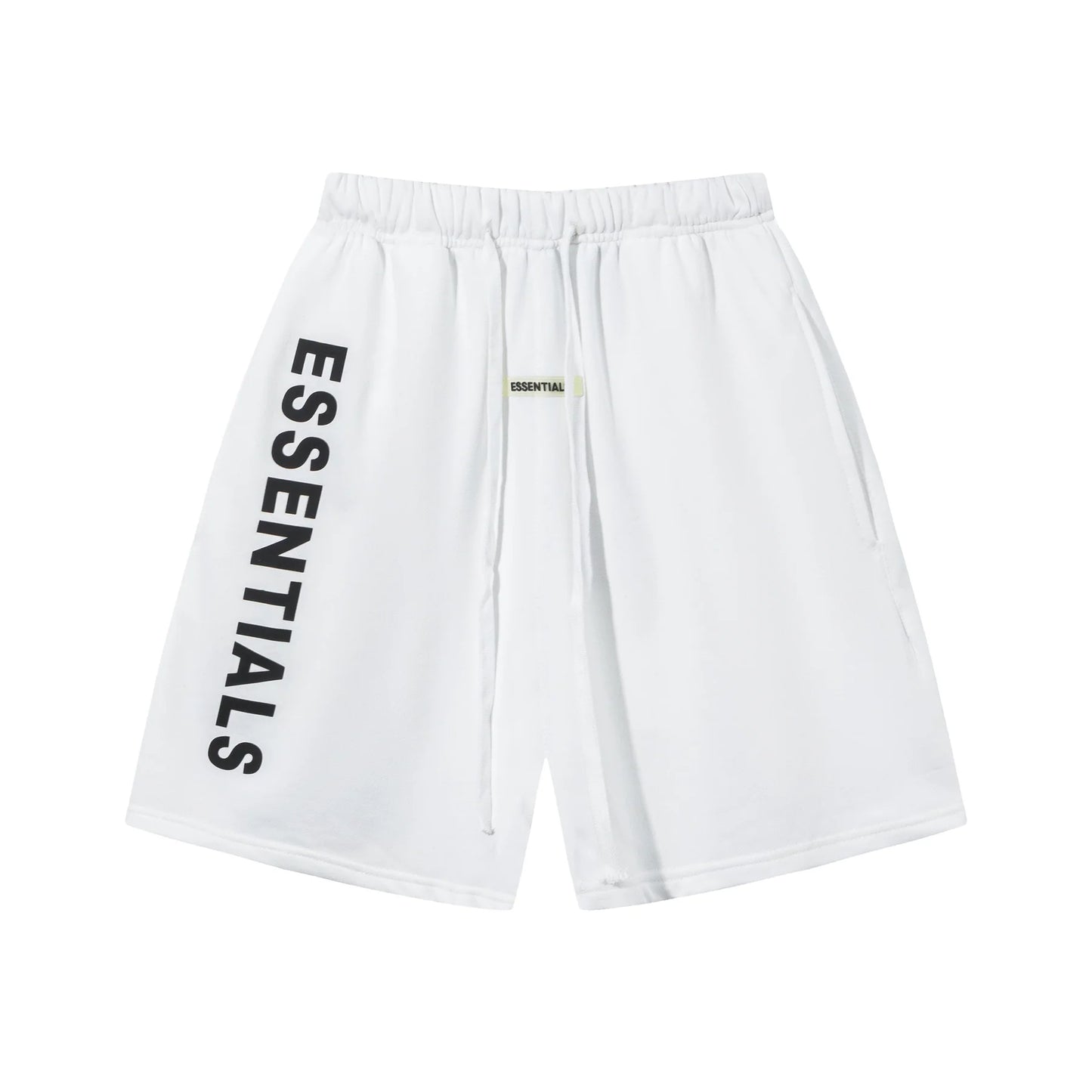 ESSENTIALS WHITE SHORTS