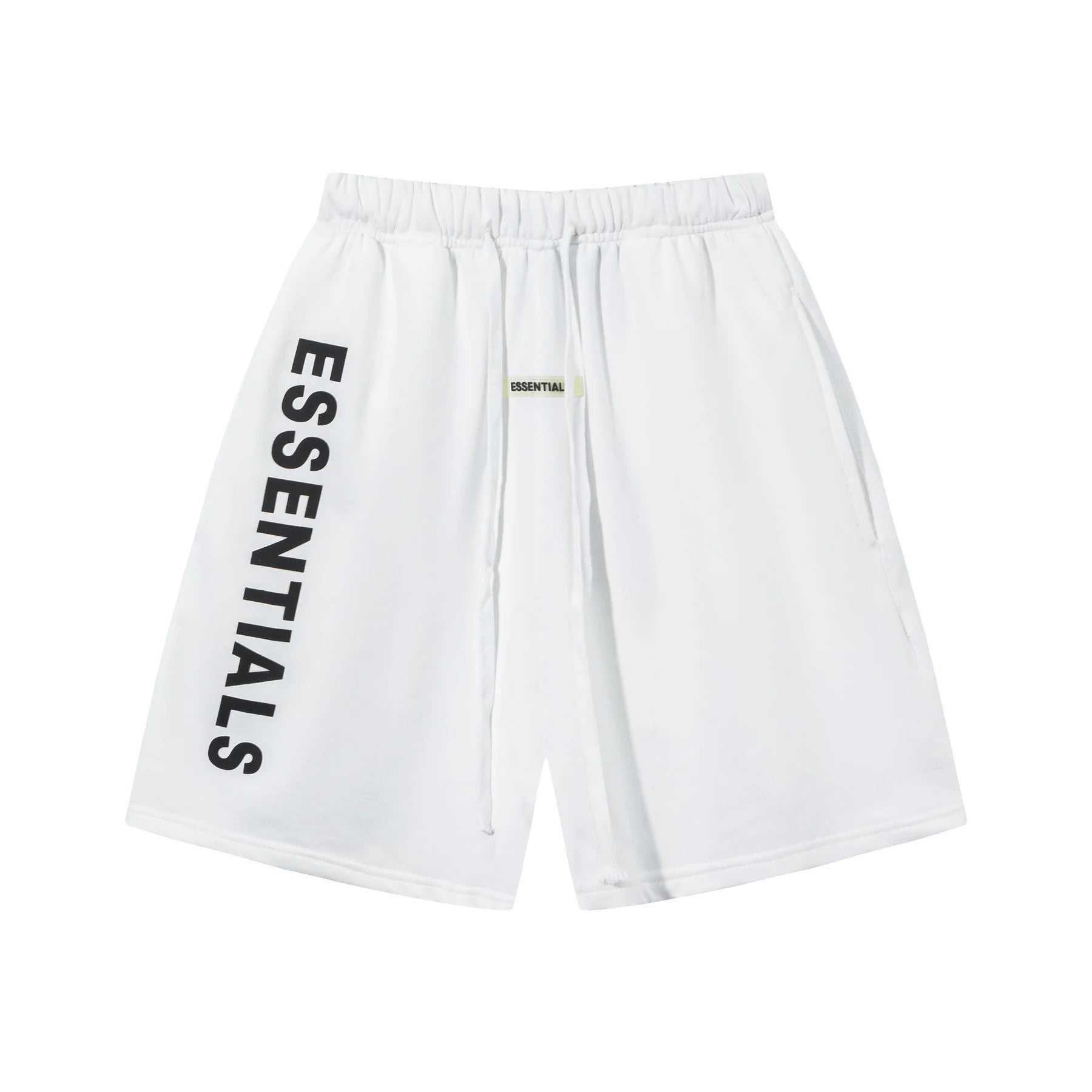 ESSENTIALS WHITE SHORTS