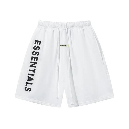 ESSENTIALS WHITE SHORTS