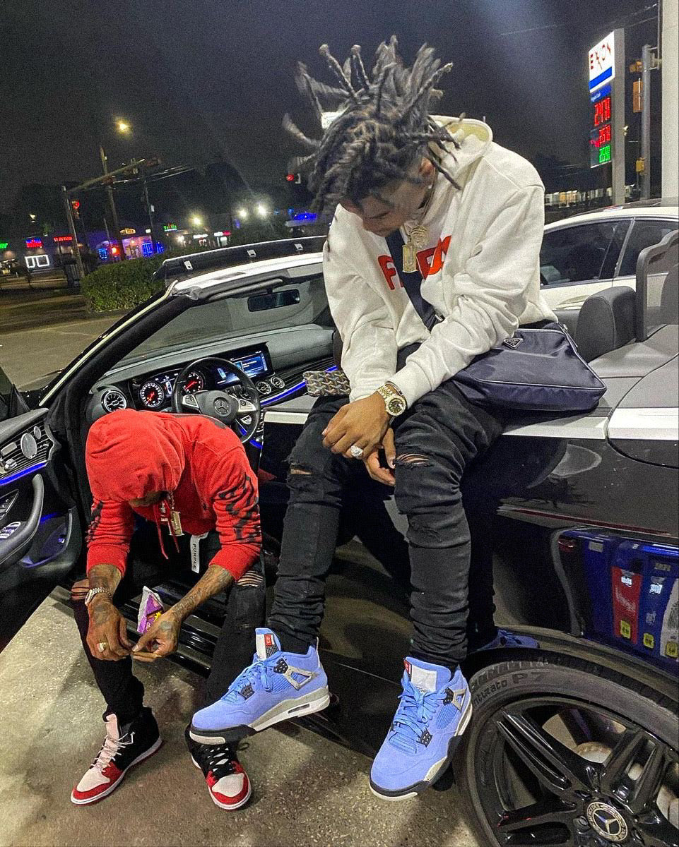 J4 RETRO UNIVERSITY BLUE