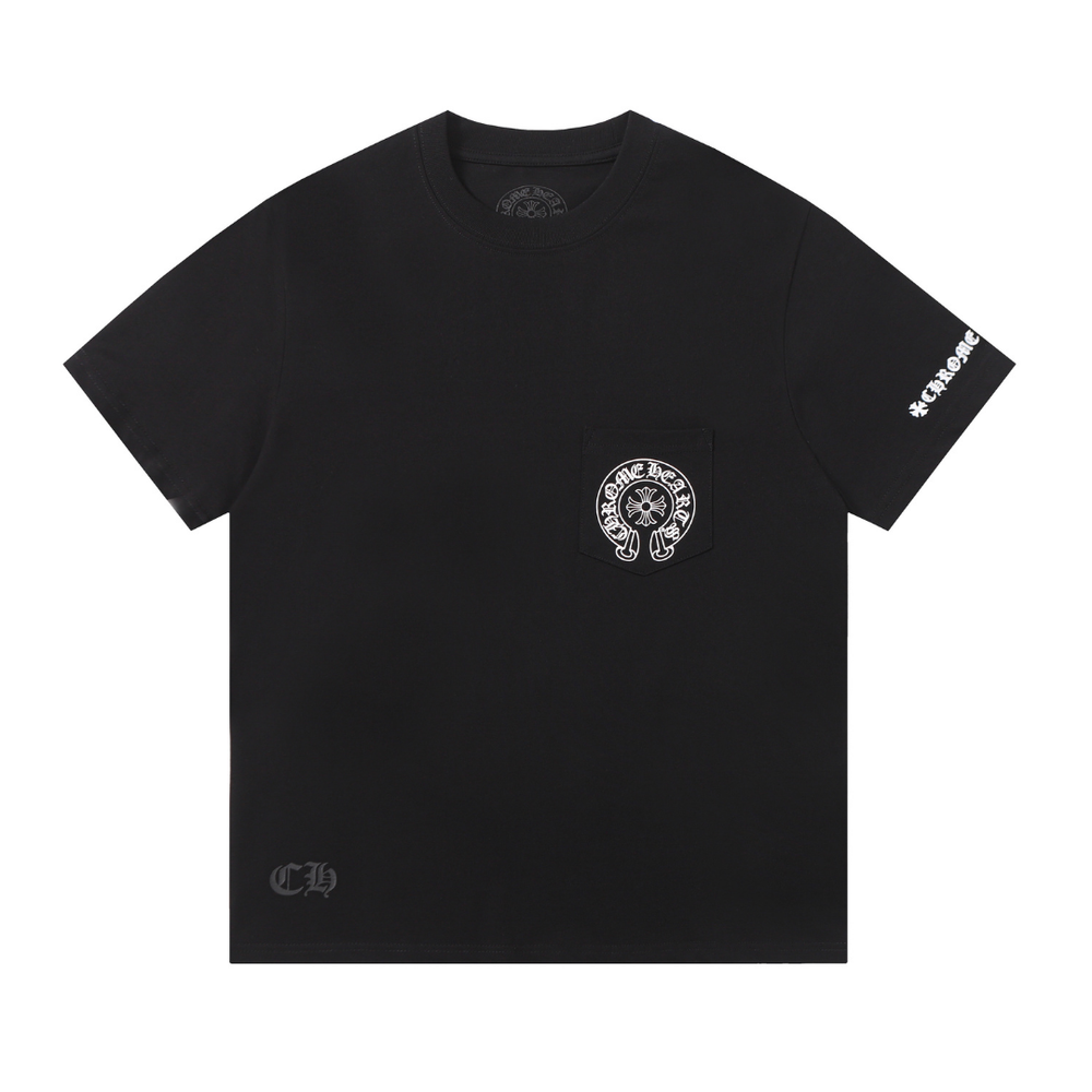 CAMISETA CHROME HEARTS NEGRO