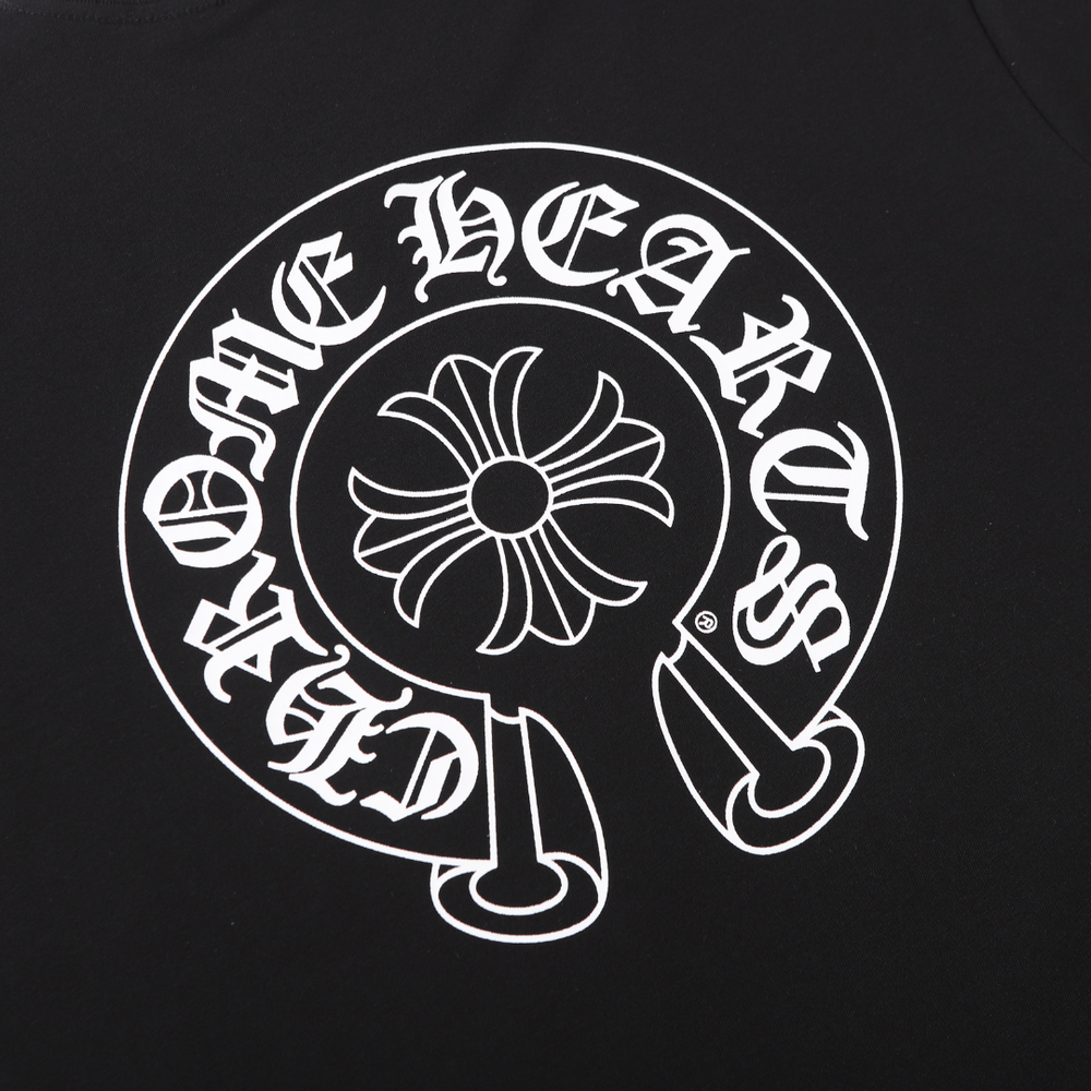 CAMISETA CHROME HEARTS NEGRO