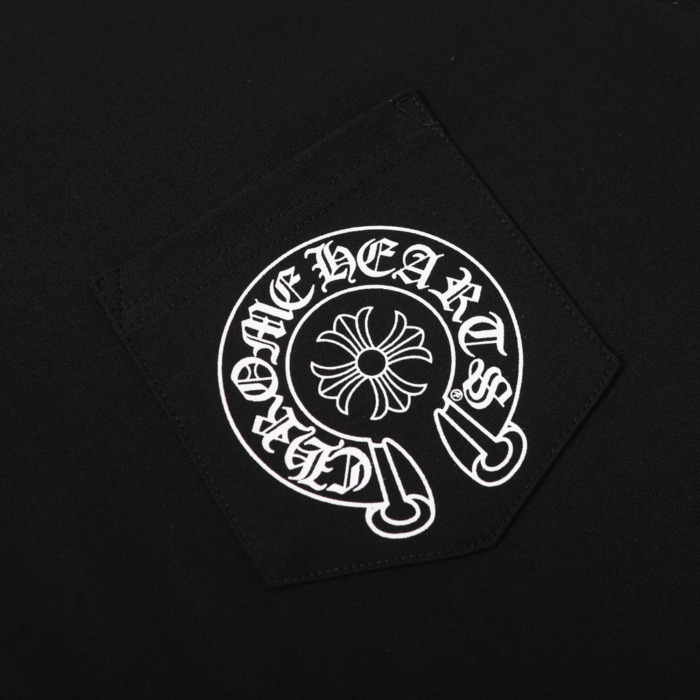 CAMISETA CHROME HEARTS NEGRO