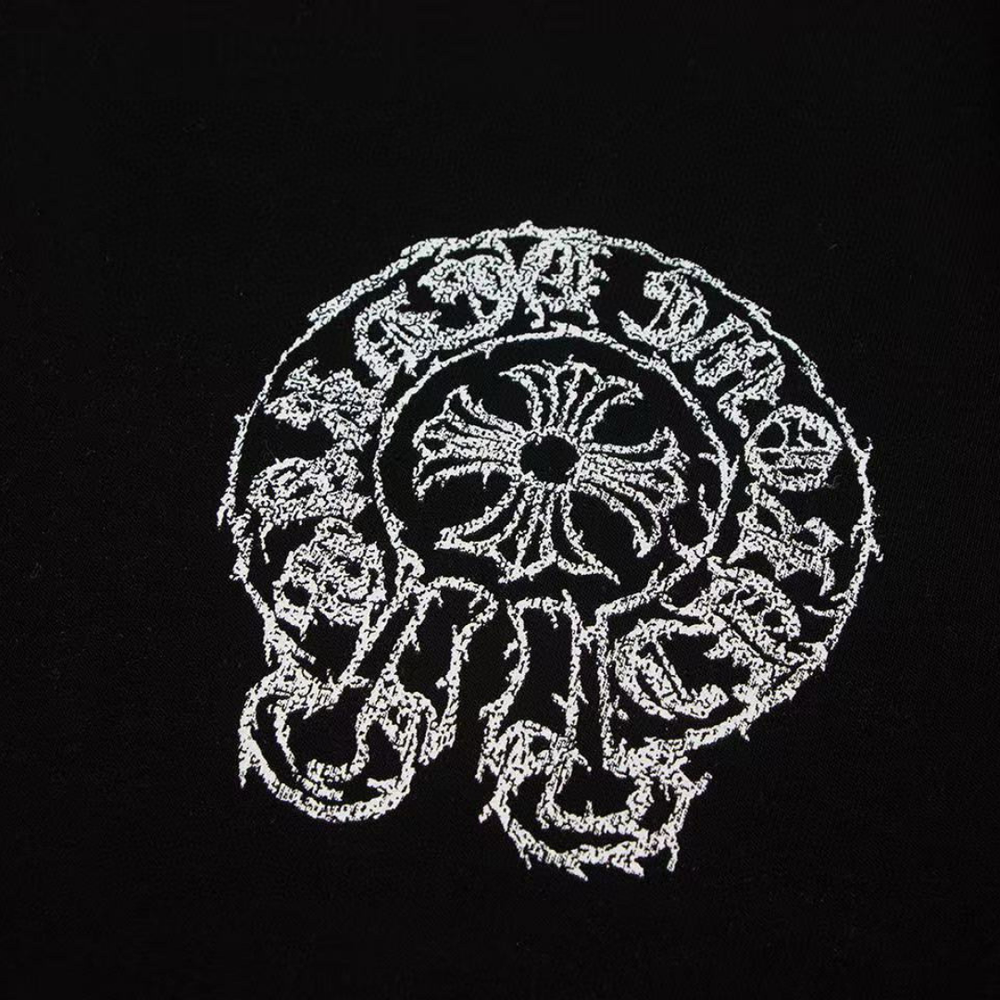 CAMISETA CHROME HEARTS NEGRO