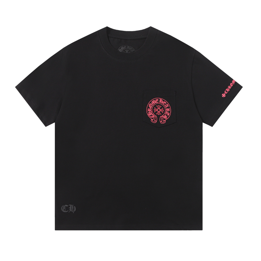 CAMISETA CHROME HEARTS NEGRO