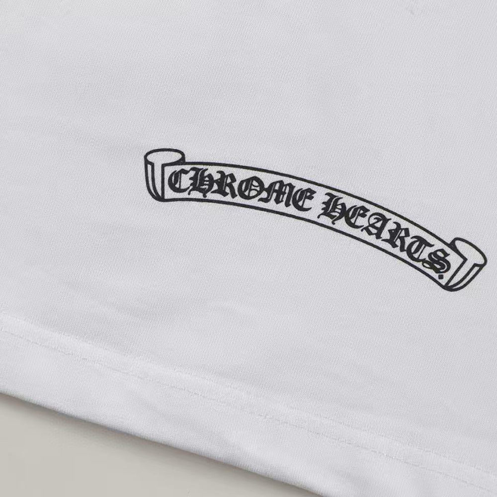 CAMISETA CHROME HEARTS BLANCO