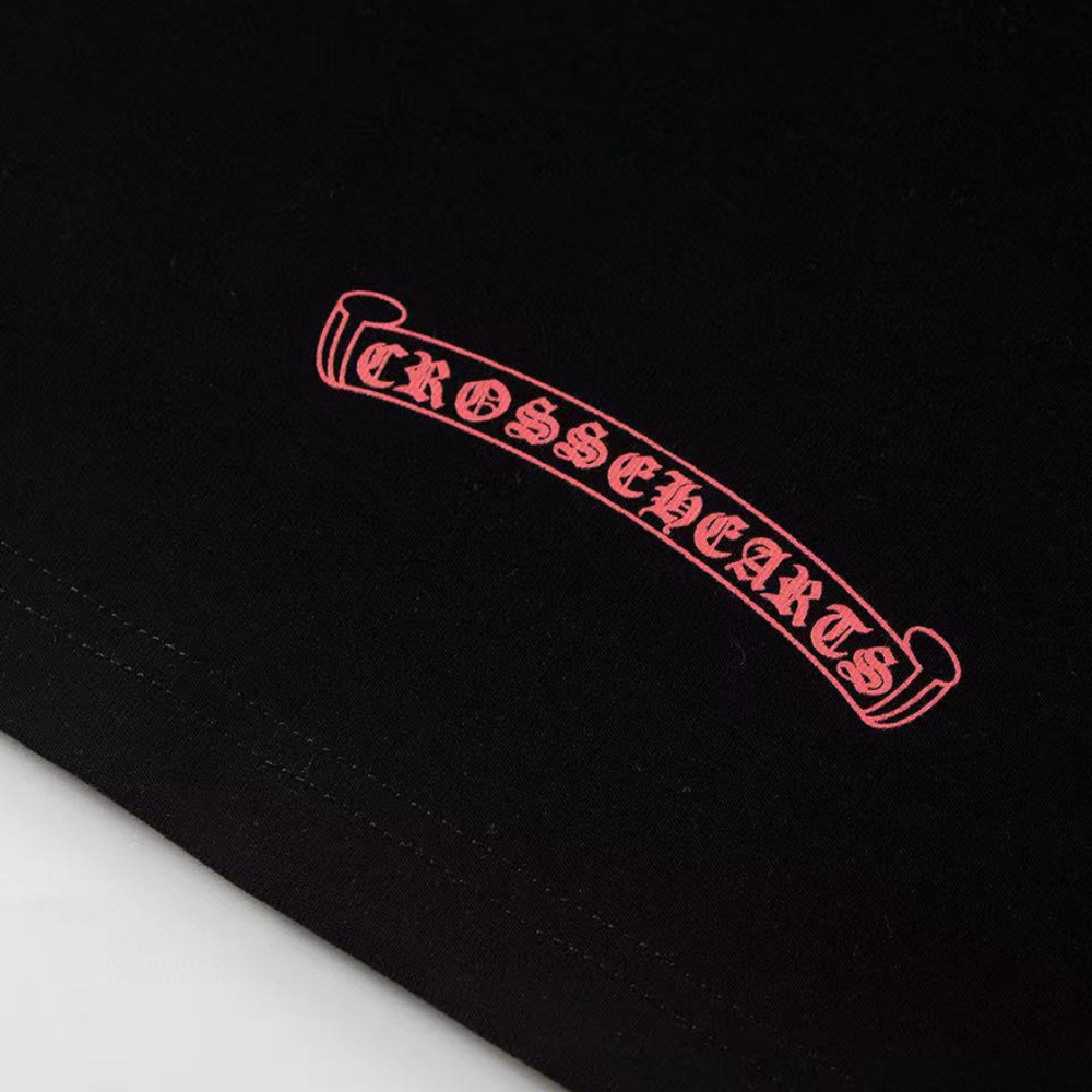 CAMISETA CHROME HEARTS NEGRO