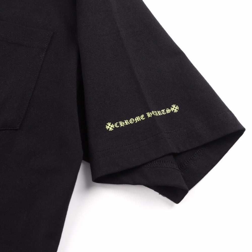 CAMISETA CHROME HEARTS NEGRO