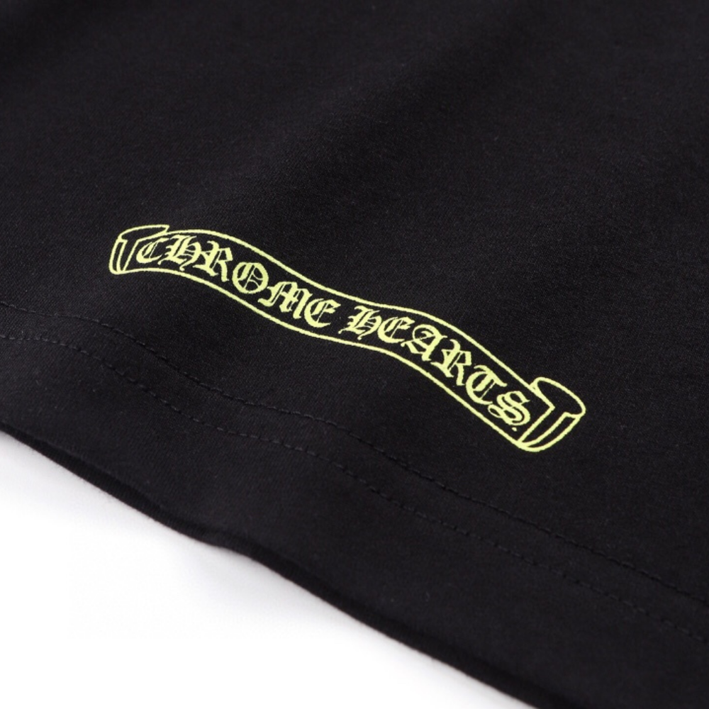 CAMISETA CHROME HEARTS NEGRO