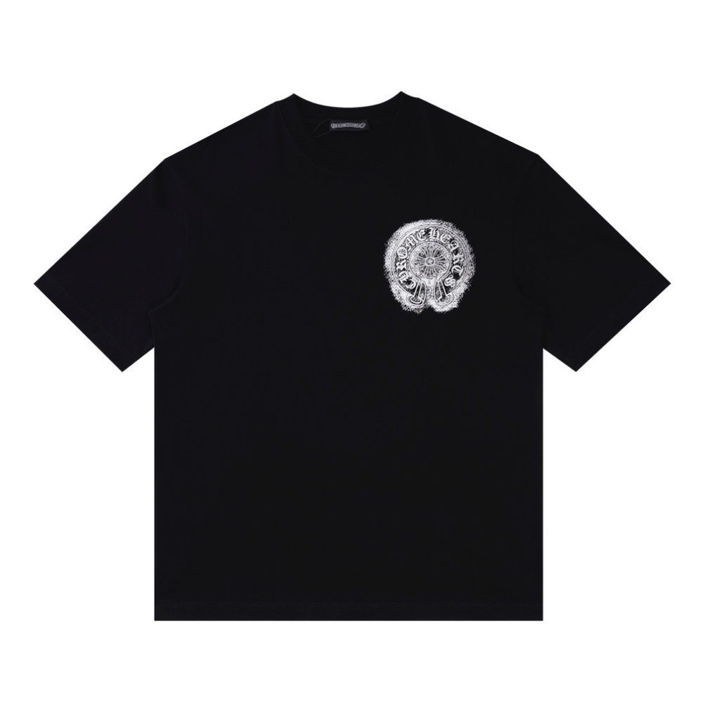 CAMISETA CHROME HEARTS NEGRO