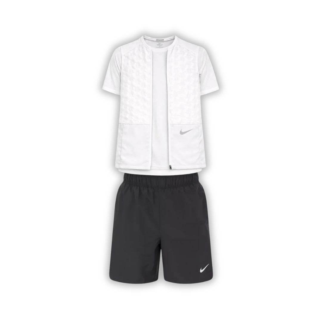 Monogram short set