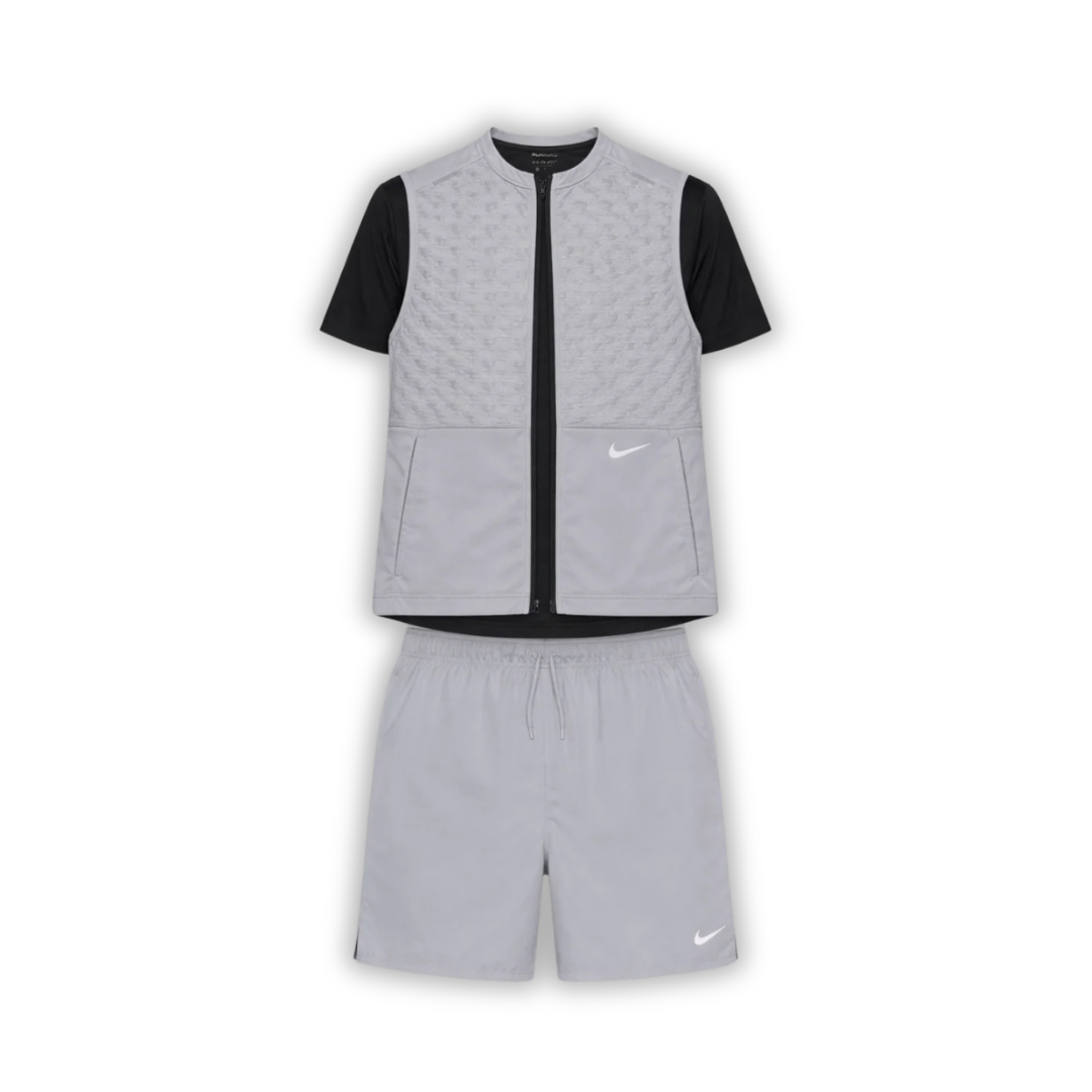 Monogram short set