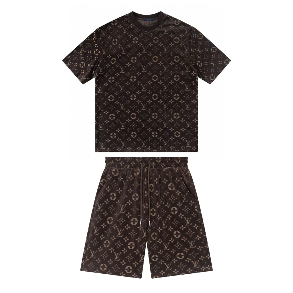 MONOGRAM SHORT SET