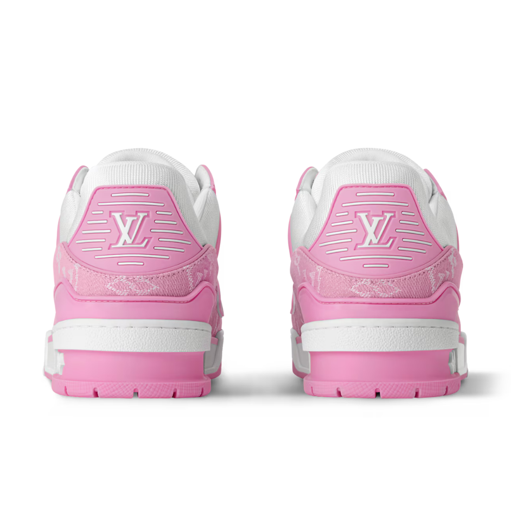 LV MONOGRAM PINK WHITE TRAINER