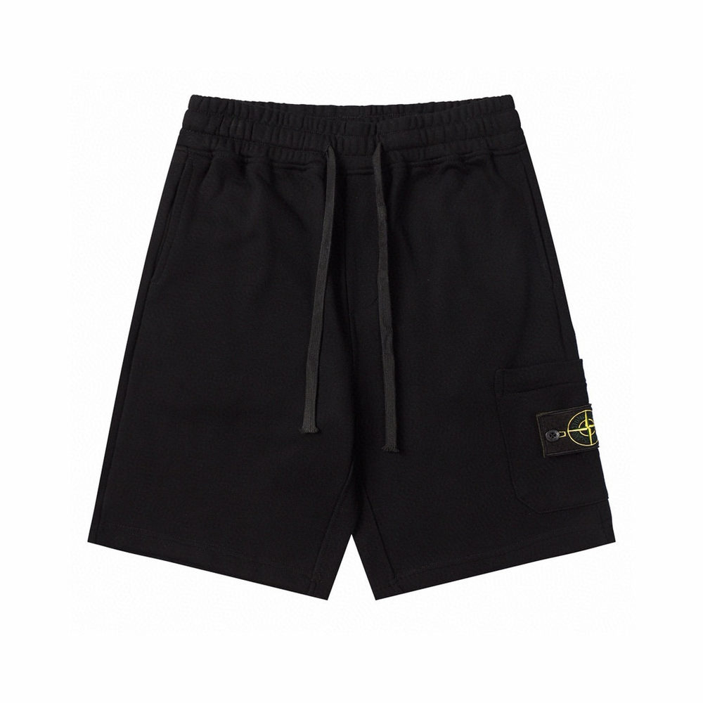 STONE MONOGRAM SHORTS