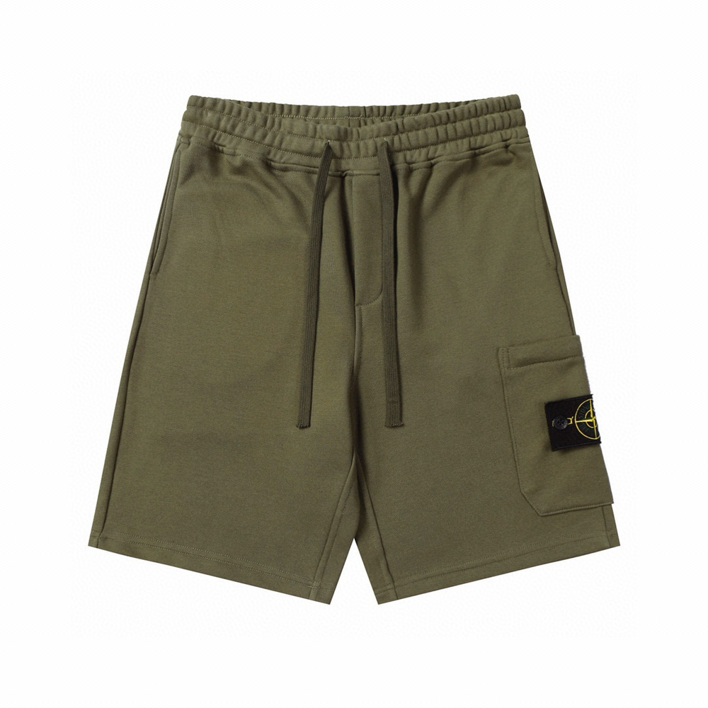 STONE MONOGRAM SHORTS