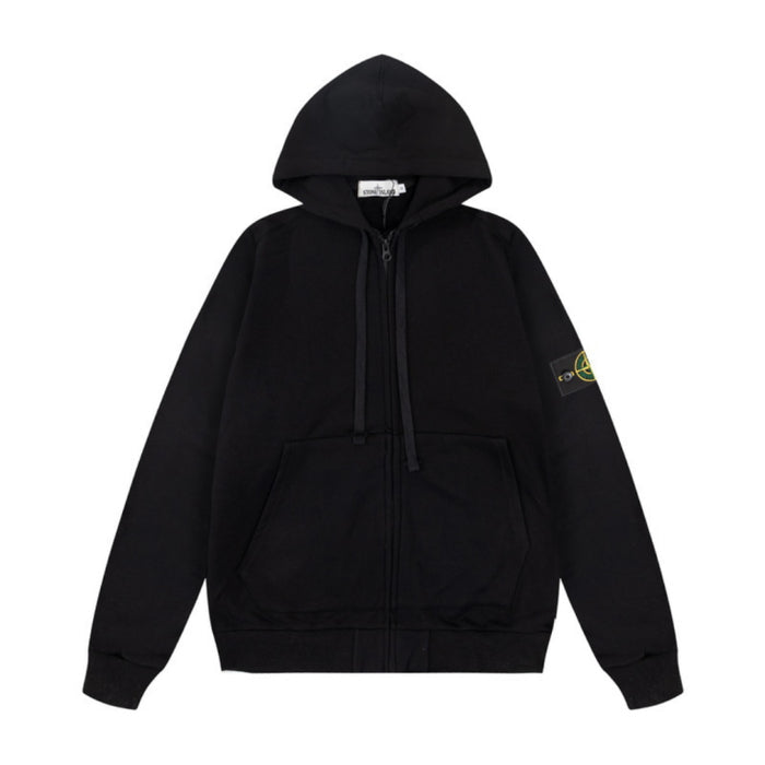 STONE HOODED JACKET