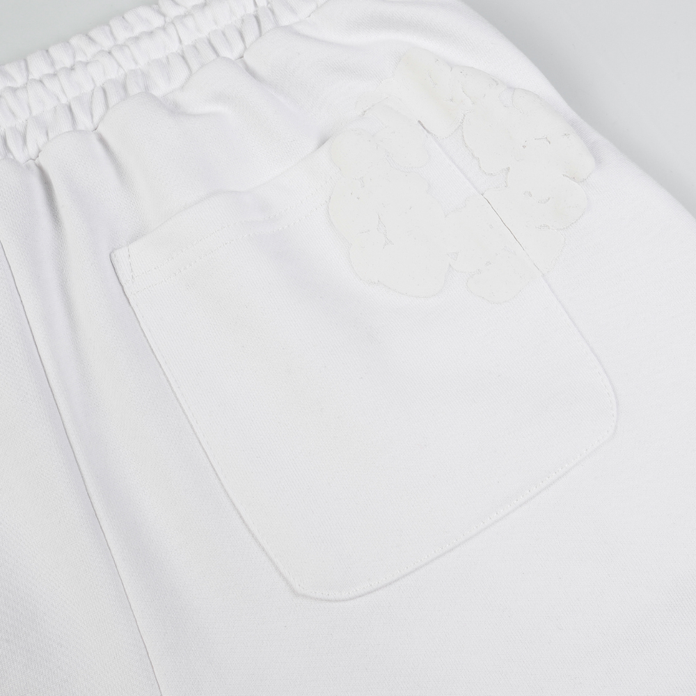 DENIM TEARS TRIPLE WHITE SHORT SET