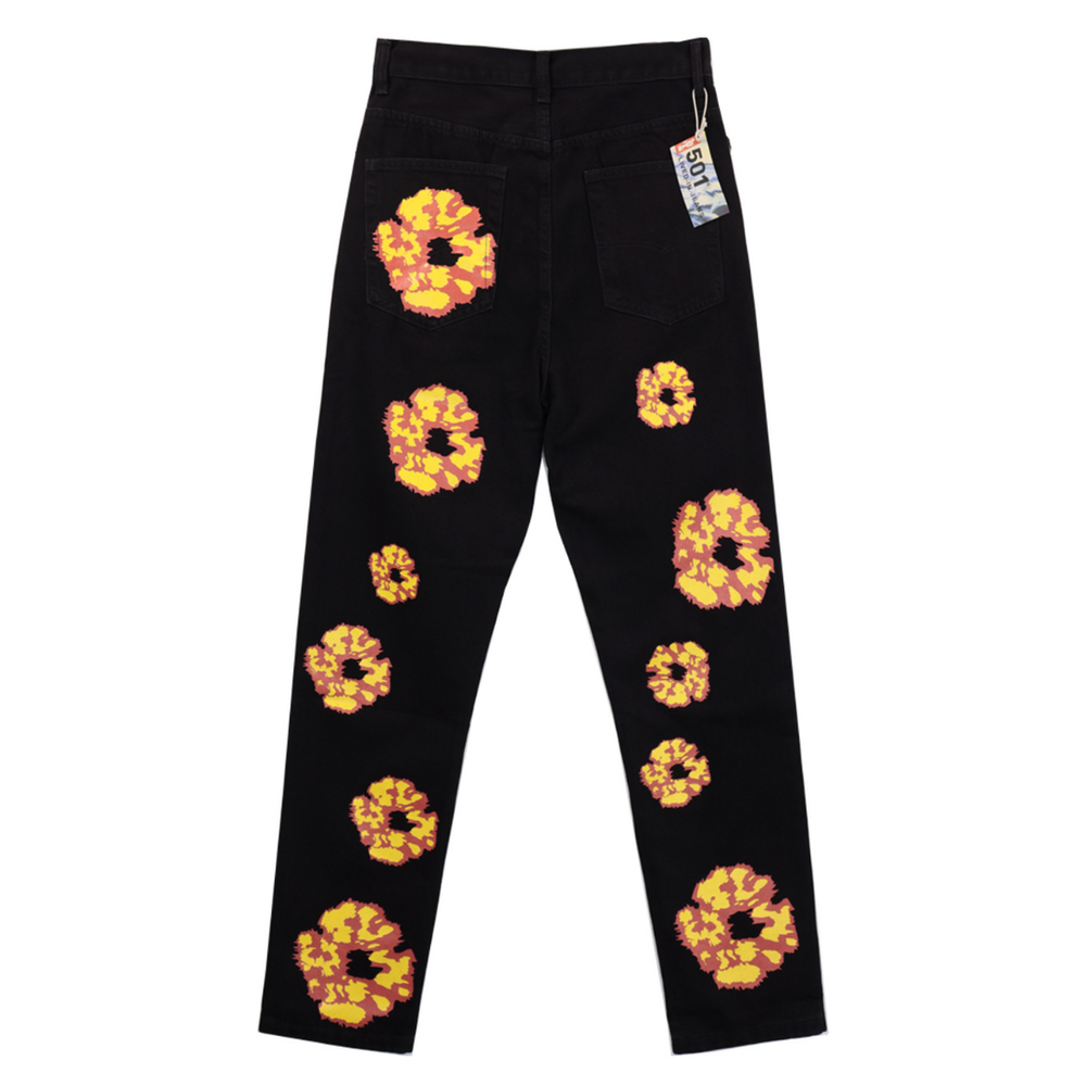 DENIM TEARS BLACK JEANS