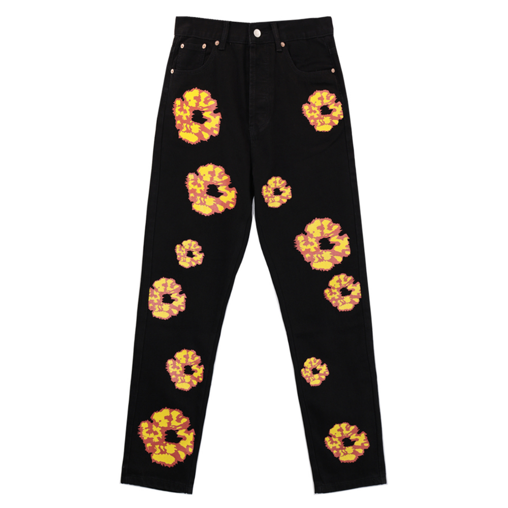 DENIM TEARS BLACK JEANS