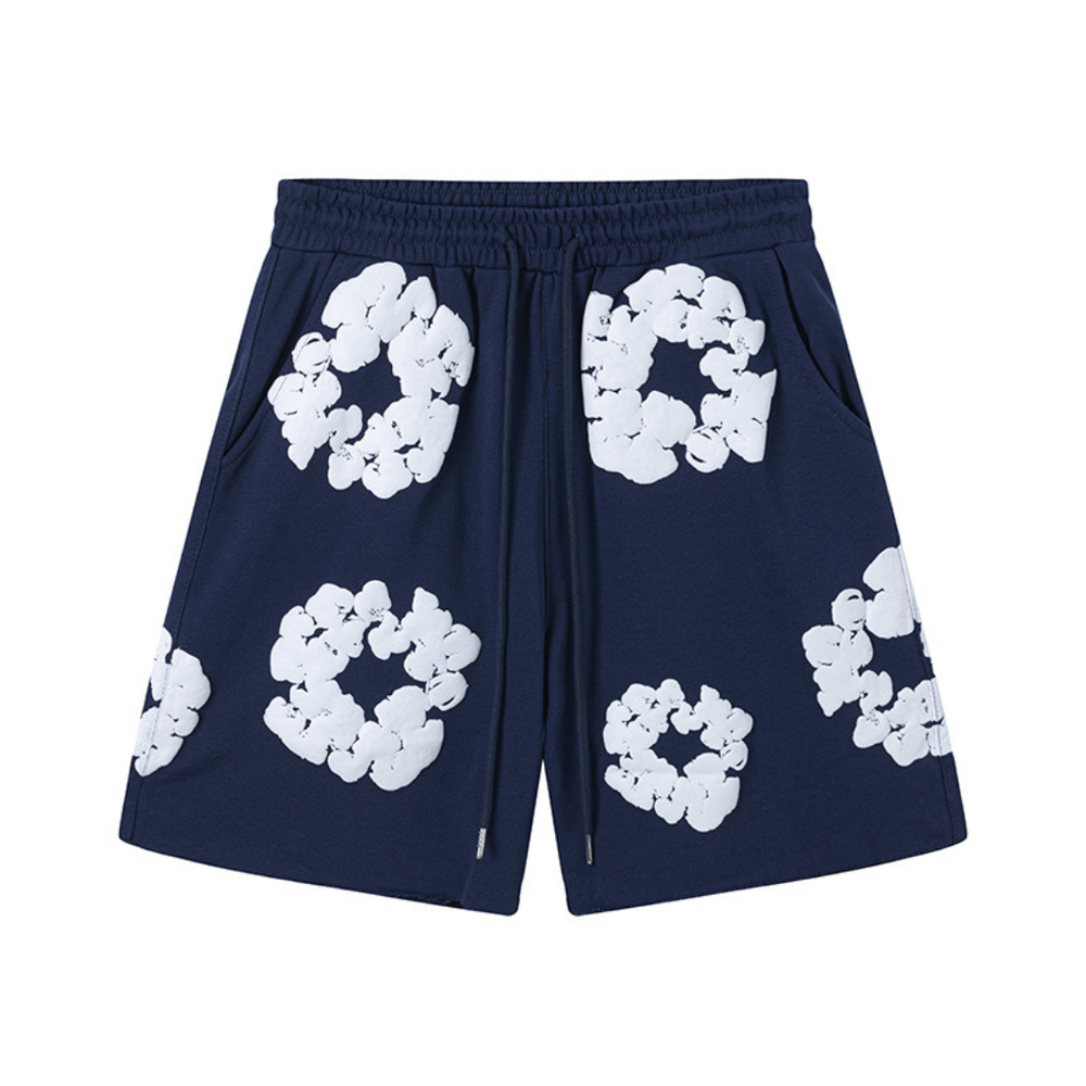 DENIM TEARS NAVY SHORTS