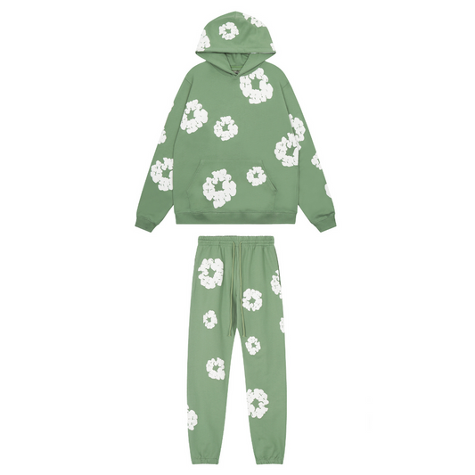 DENIM TEARS GREEN TRACKSUIT