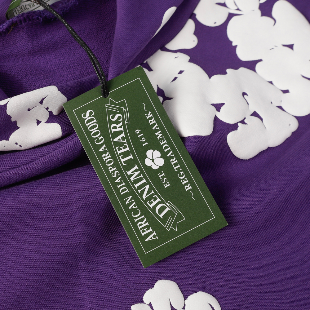 DENIM TEARS PURPLE TRACKSUIT