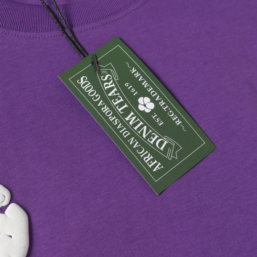 DENIM TEARS PURPLE SHORT SET