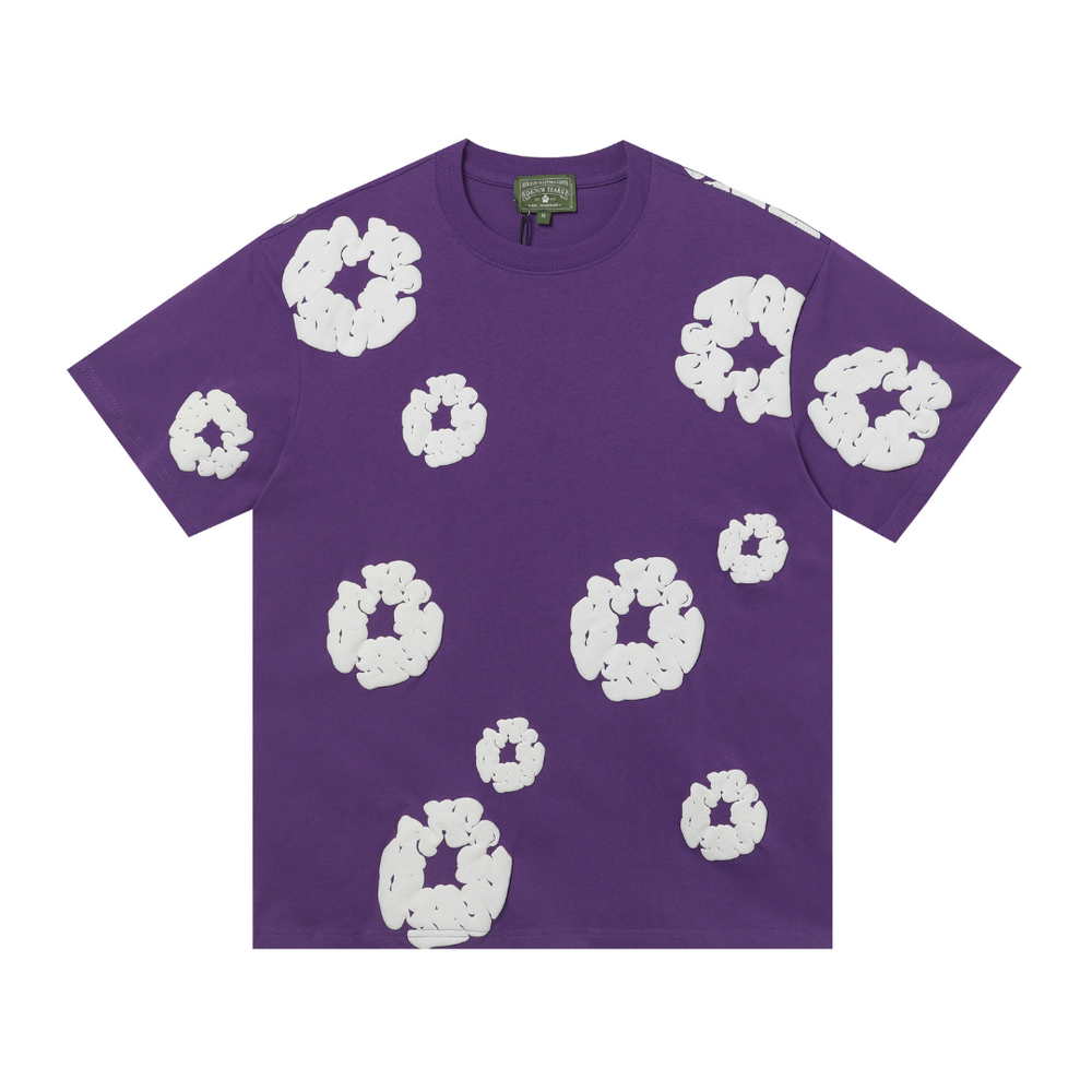 DENIM TEARS PURPLE SHORT SET