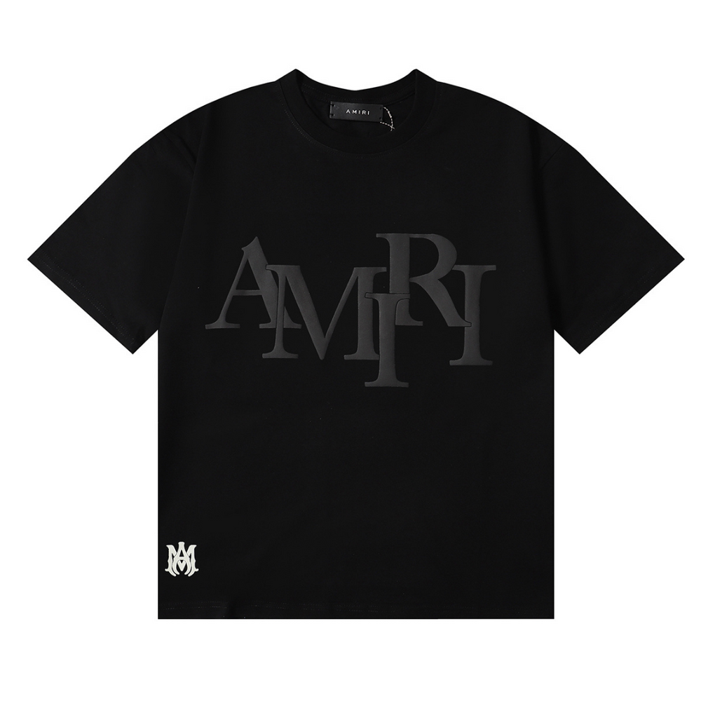AMR STAGGERED LOGO T-SHIRT