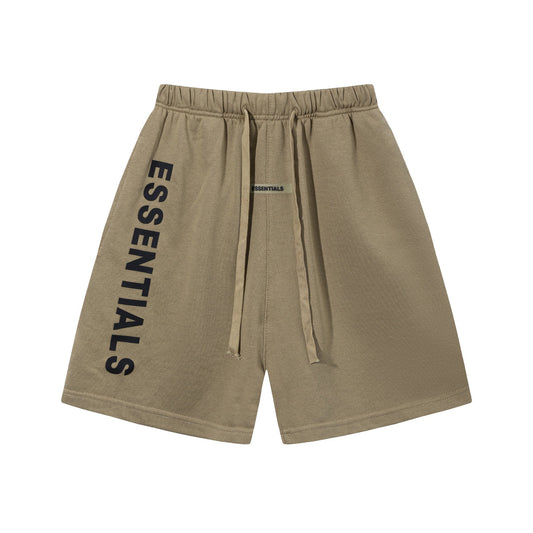 ESSENTIALS BROWN SHORTS