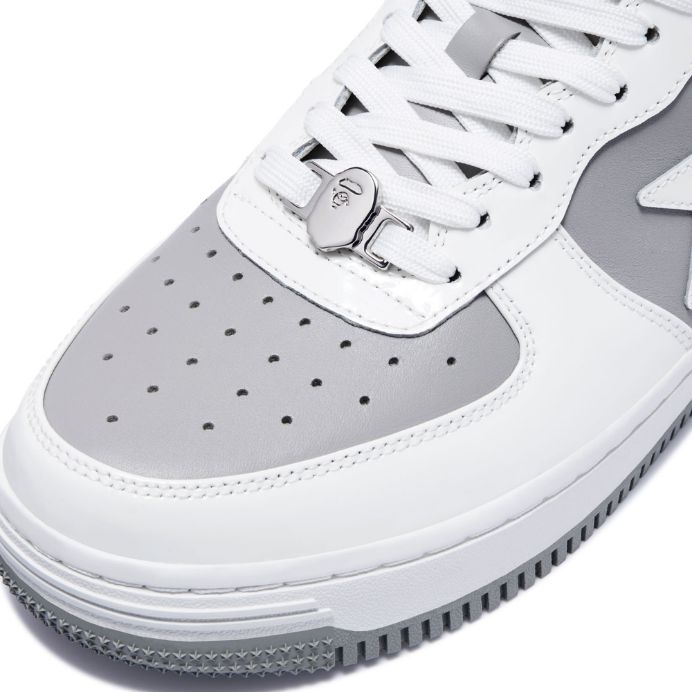 BAPE BAPESTA WHITE GREY