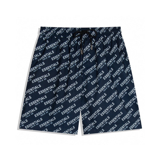 ESSENTIALS NAVY SHORTS