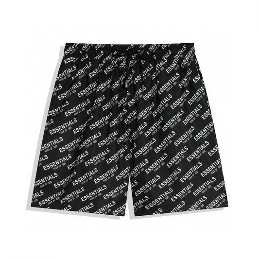 ESSENTIALS BLACK SHORTS