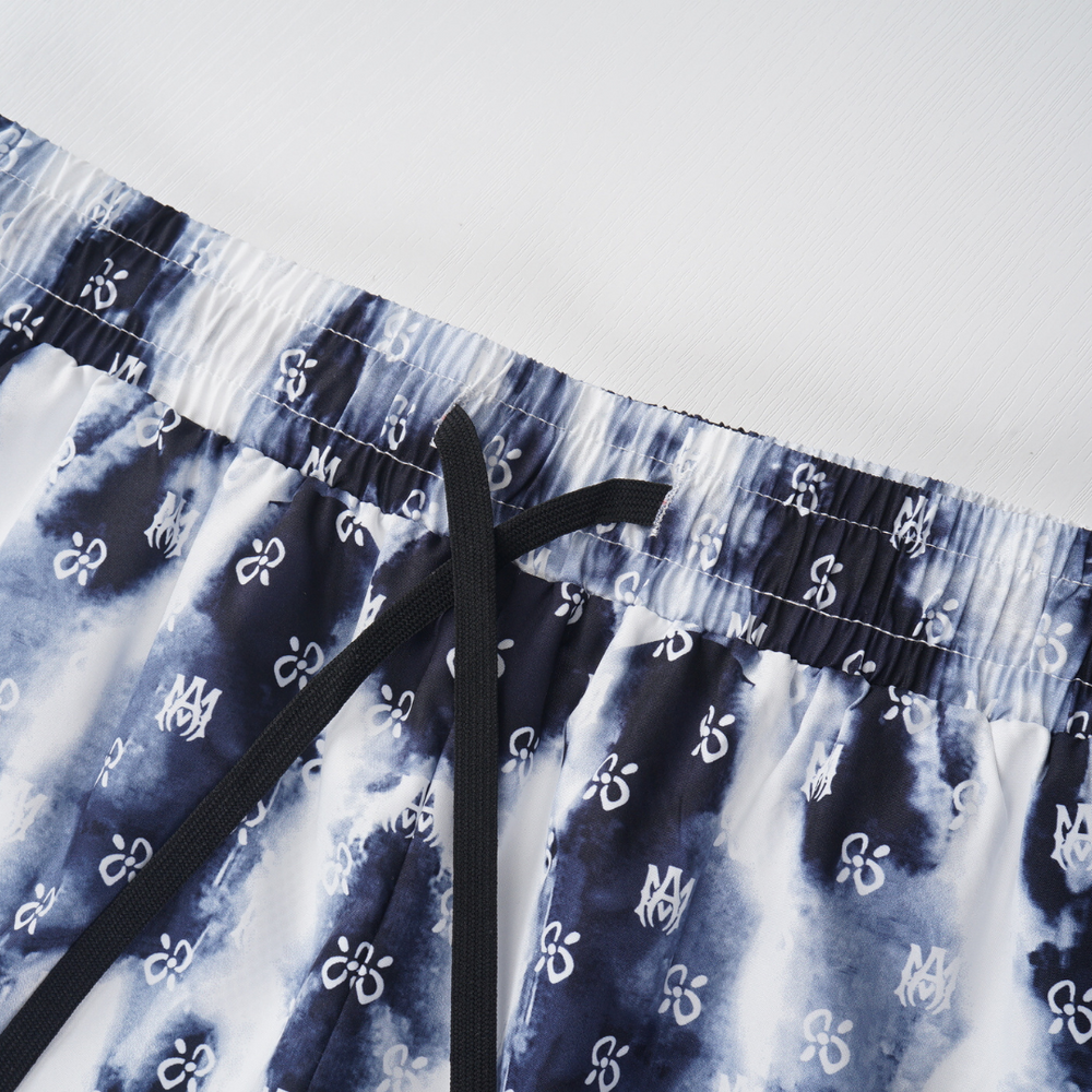 AMR MONOGRAM SHORT SET