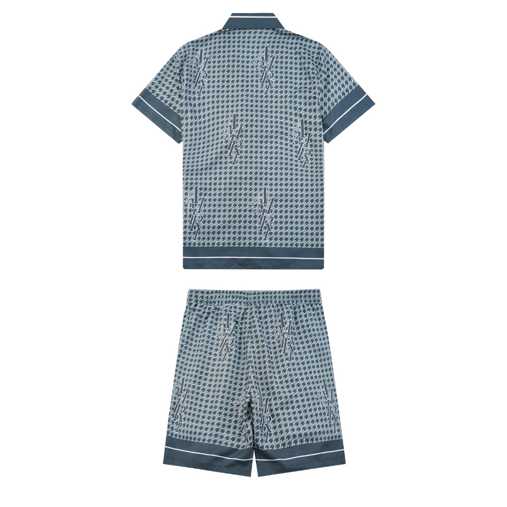 AMR STAGGARD SILK SHORT SET