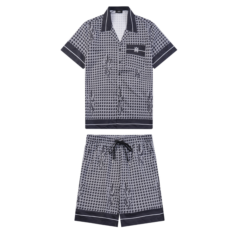 AMR STAGGARD SILK SHORT SET