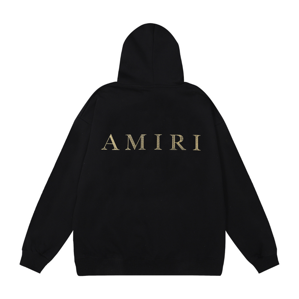AMR GOLD LOGO HOODIE