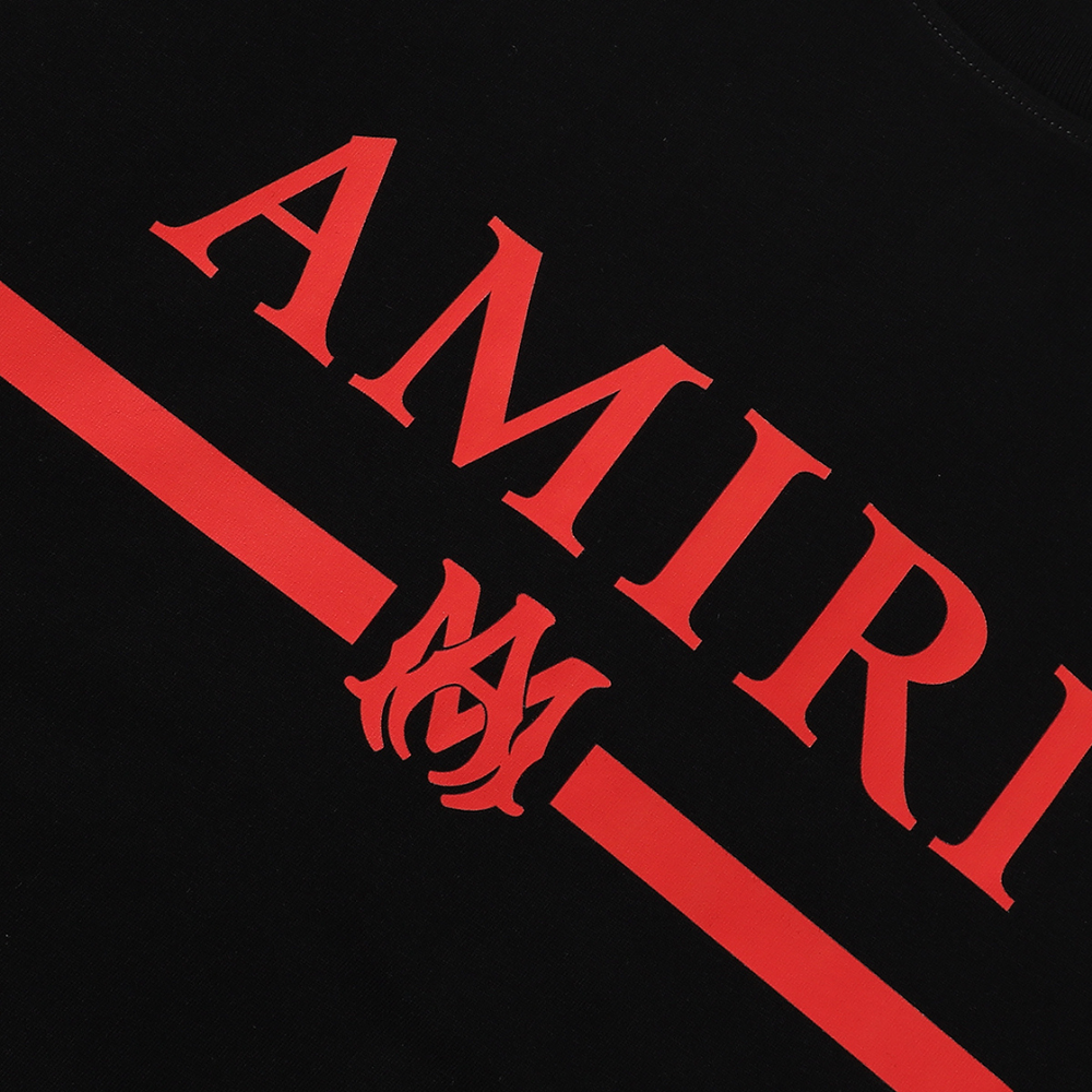 AMR M.A RED BAR T-SHIRT